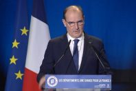 Jean Castex lors de son discours lors des Assises des départements