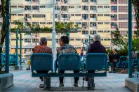 Personnes agées en ville