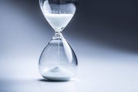 Sablier. le temps qui passe