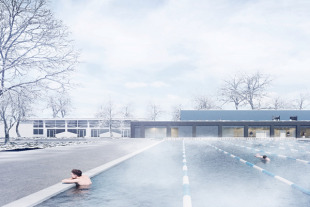 Pour contrer le manque de visibilité provoqué par l’apparition de brume à la surface de l’eau chaude en hiver, indique l’architecte, “la ville a prévu d’installer le système Poséidon, constitué de caméras immergées anti-noyade pour surveiller l’ensemble du bassin”.