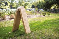Inauguration du premier espace funeraire ecologique au cimetiere d'Ivry sur Seine