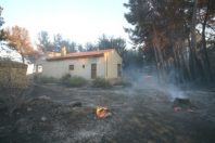 Après incendie