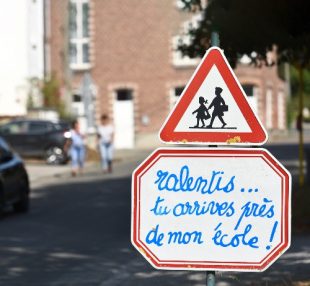 arrivée école