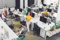 Une organisation en flex office
