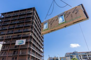 À Toulouse, la tour en bois de dix étages du projet Wood’Art sera livrée en juin.