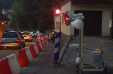 Vue de l’expérimentation à Jougne (Doubs) en 2015 .