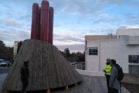 La chaufferie de Lanveur à Lorient a la particularité d’être enterrée.