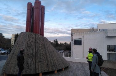 La chaufferie de Lanveur à Lorient a la particularité d’être enterrée.