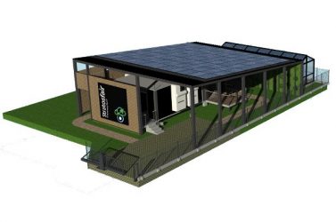 Maquette du futur data center de Pontivy