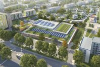 Le centre aquatique de  Villejean, à Rennes.