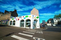 En Bretagne, les incubateurs sont des structures autonomes accueillant les porteurs de projet. Ici, le Totem de l’innovation, à Saint-Brieuc.