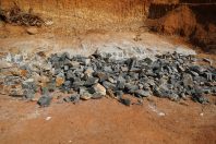 Pile Of Rocks I.E. Lithium Mining And Natural Resources Like Lim