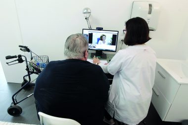 Telemedecine dans une residence senior