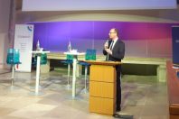 Intercommunalités de France a organisé ce mardi 24 mai, à Paris, une journée sur la réindustrialisation, en présence notamment de Sébastien Martin, président de l'association.