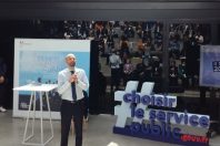 Stanislas Guerini lors du salon de l'emploi du service public, le 4 mai 2023.