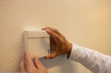 Sonde connectée qui permet de mesurer en temps réel la température dans les bâtiments.