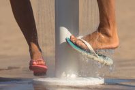 Douche de plage