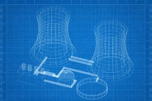 Plan d'une centrale nucléaire