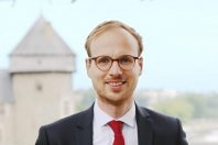 Florian Bercault, maire DVG) de Laval et président de Laval Agglomération