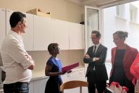 Anna Akra est l'une des représentantes de l’ensemble des personnes hébergées, au sein du conseil de vie transversale d’Emmaüs