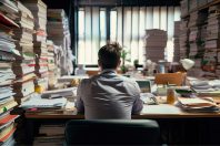 Dossiers surcharge burn out bureau travail priorite