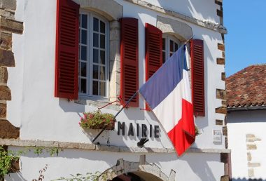 Mairie de La Bastide-Clairence (Pays-basque) / France