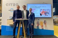 Jean Hornain (directeur général de Citeo), Antoine Guillou (adjoint à la propreté à la Ville de Paris) et Emmanuel Grégoire (Premier adjoint).