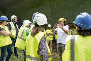 Les encadrants du Lot ont été incités à utiliser les sites du département pour la journée de cohésion. Le service de la com’ s’est ainsi rendu dans un centre d’exploitation.