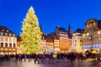 Christmas market in Strasbourg, France