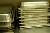 Conditionnement en bacs inox