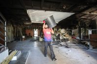 Des travaux ont été menés dans la mairie incendiée de Mons-en-Baroeul