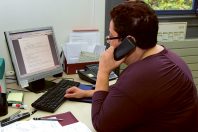 Dans la territoriale, les tâches administratives sont principalement exercées par des femmes.