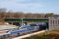 La gare Besançon Franche-Comté TG.