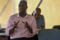 Michel-Ange Jérémie; le nouveau président de l'association des Maires de Guyane.