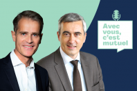 Christian Pasquetti, directeur général de la Mgéfi et Nicolas Gomart, directeur général et vice-président du Groupe Matmut