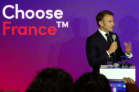 Emmanuel Macron, lors du sommet Choose France, le 13 mai 2024.