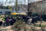 Jardin thérapeutique de l'Ehpad les Humeaux