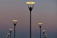 Des lampadaires à led
