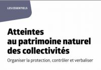 Atteintes au patrimoine naturel des collectivités - Organiser la protection, contrôler et verbaliser