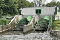 La centrale hydroélectrique de l'Ill à Muttersholtz (Bas-Rhin) a été inaugurée en 2020.