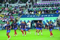 Parmi les sept rencontres organisées au stade de La Beaujoire à Nantes, le quart de finale de football féminin entre la France et le Brésil.