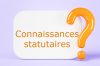 Dossier concours connaissances statutaires