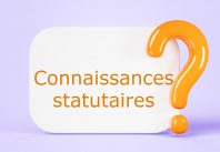 Dossier concours connaissances statutaires