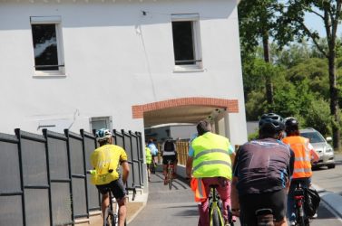 Acquise, modifiée, puis revendue avec 
la piste cyclable passant dans la maison !