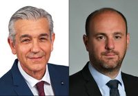 David Marti, président de la Communauté urbaine du Creusot-Montceau, et Emilion Esnault, adjoint au maire de Toulouse