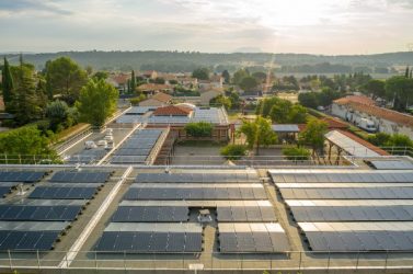 Centrale solaire groupe scolaire du Petit Lac -