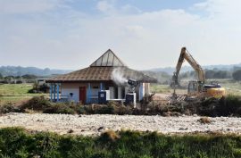 Situé trop près de la mer, l’ancien camping 
a été déconstruit en octobre.