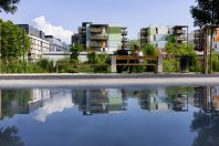 Environnement de l'Eco-Quartier de la ZAC de Bonne à Grenoble