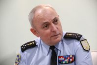 Général Hubert Bonneau, directeur général de la gendarmerie nationale