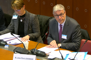 Le président de l'Isère  Jean-Pierre Barbier était auditionné avec sa directrice générale des services, Séverine Battin.